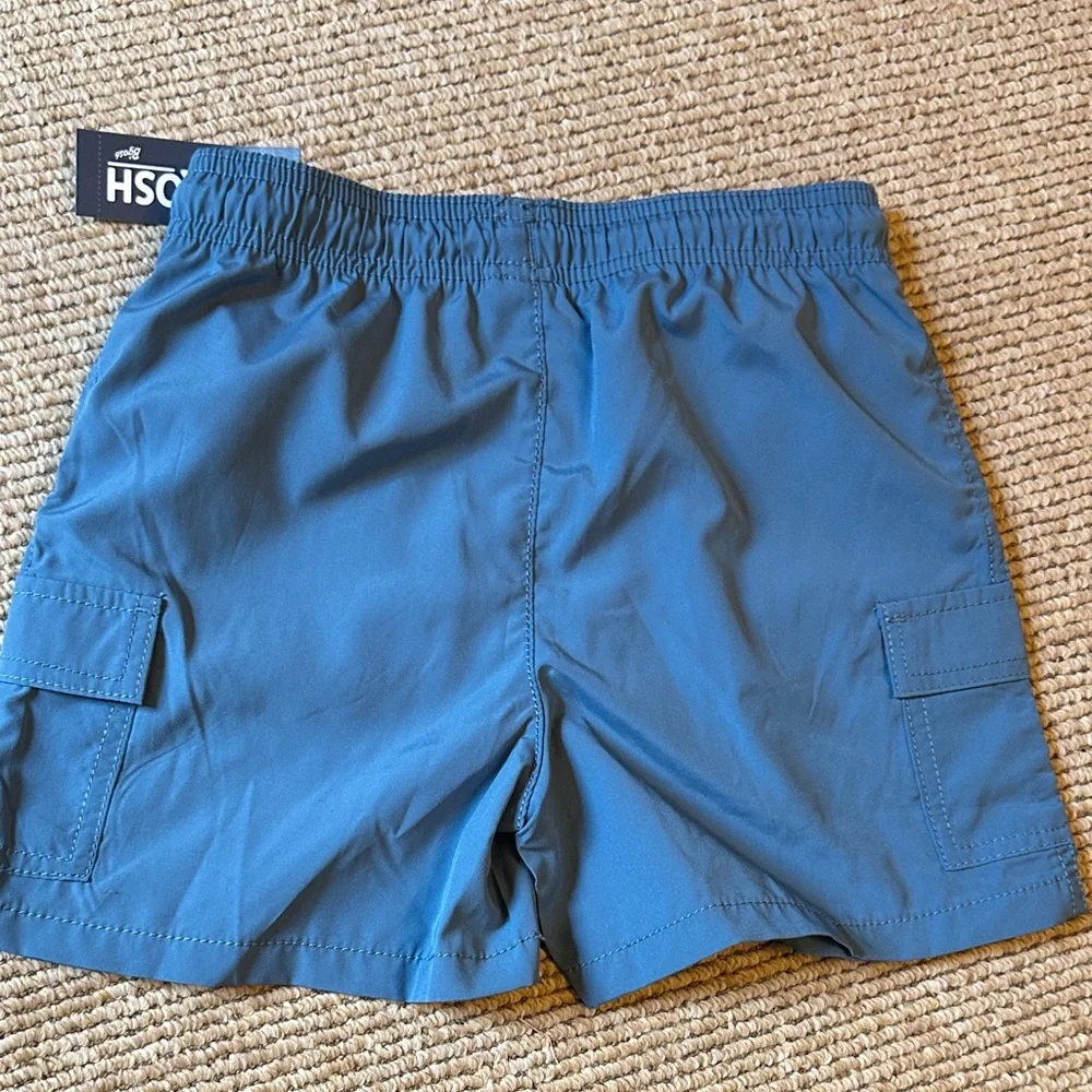 NWT OshKosh B'gosh Country Blue Teal Above-the-Knee Shorts size 7